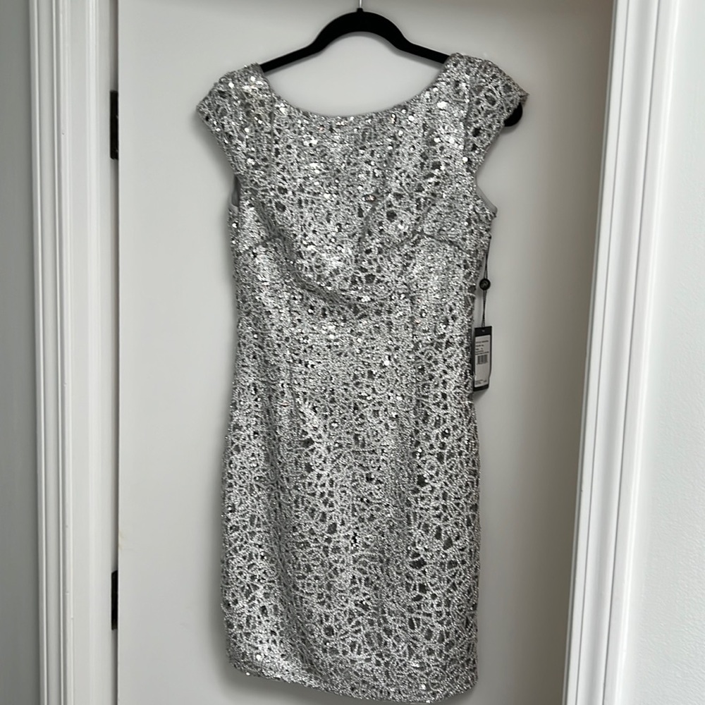 Sparkly Sequin Cocktail Dress Adrianna Papell